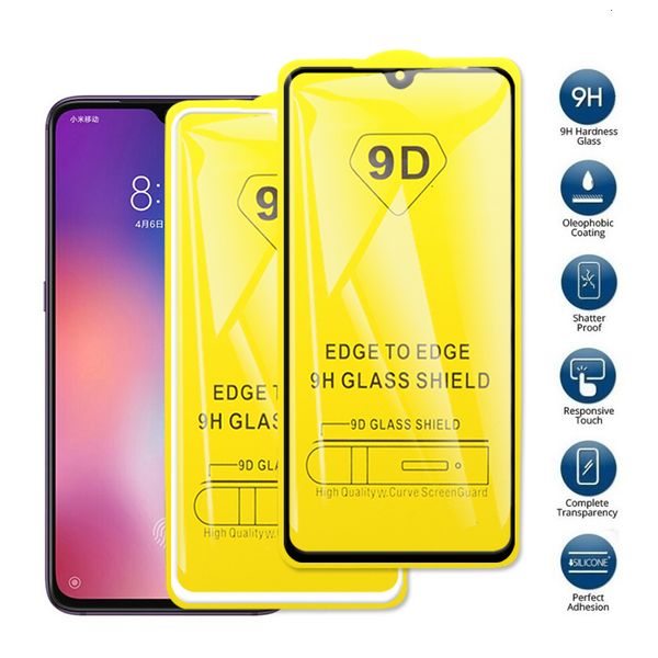 

100pcs super thin 9d tempered glass screen protector for xiaomi 9 se 9x cc9 cc9e 9t 8x screen protector 8 pro 8 lite
