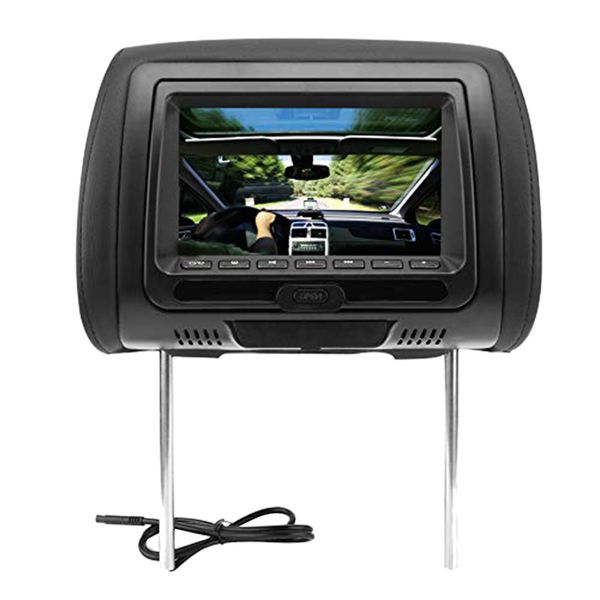 

7-inch car universal headrest dvd nonitor mp5 hd player usb lcd car pillow display