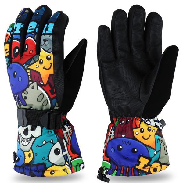 

guantes de invierno women's ski gloves outdoor men's waterproof and cashmere snowboard mittens plus cotton skiing gloves