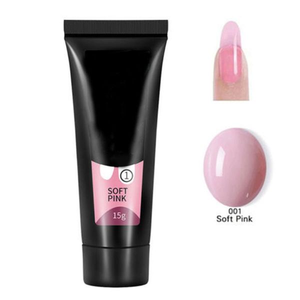 

new poly extension uv gel nail polish set nail tips crystal building gel kit tool sci88