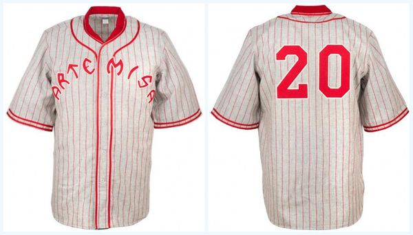 

Artemisa 1943 Road Jersey Any Player or Number Stitch Sewn All Stitched High Quality Free Shipping Baseball Jerseys
