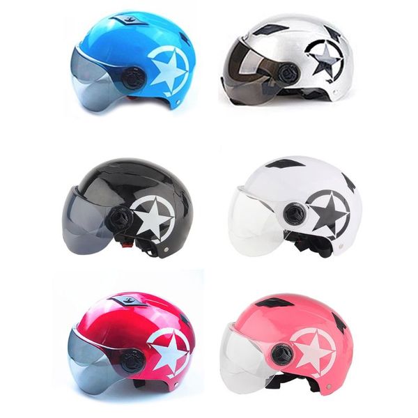 

motorcycle windproof riding helmet full face anti-uv electrombile motor 270e