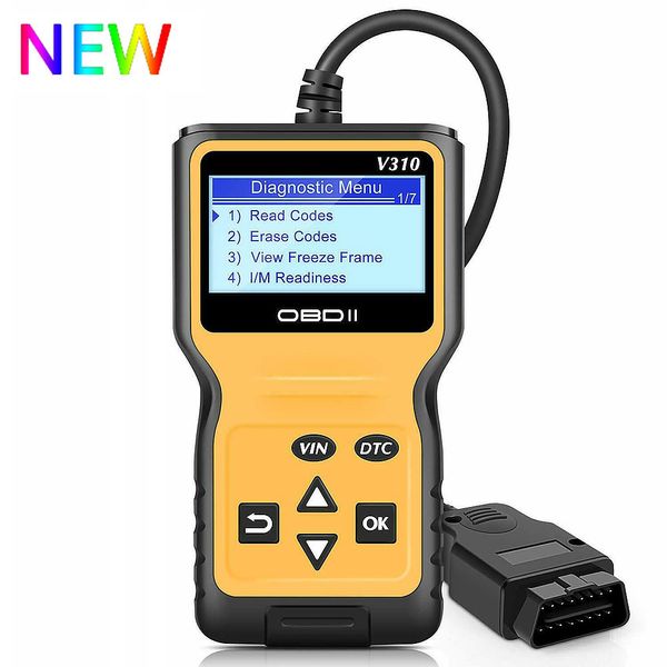 

2019 new viecar v310 full obd2 obdii code reader scan tools obd 2 eobd car fault code reader scanner auto engine diagnostic tool