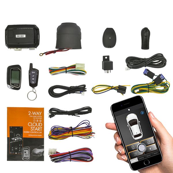 

lcd control car alarm blinking light automatic trunk opening remote starters for cars keyless entry system central locking kit