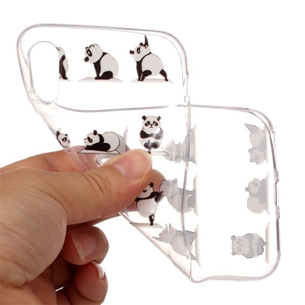 

mobile phone case 2019 new mobile phone shell tactile cartoon panda varnish embossed for iphone huawei oppo samsung vivo