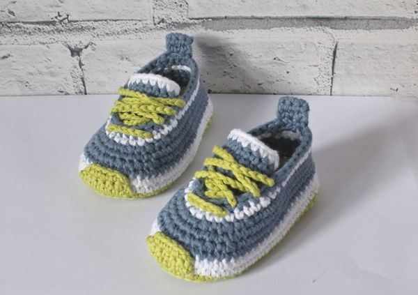 

pumpkin orange,crochet baby bootie shoes, sneaker model number zkl007