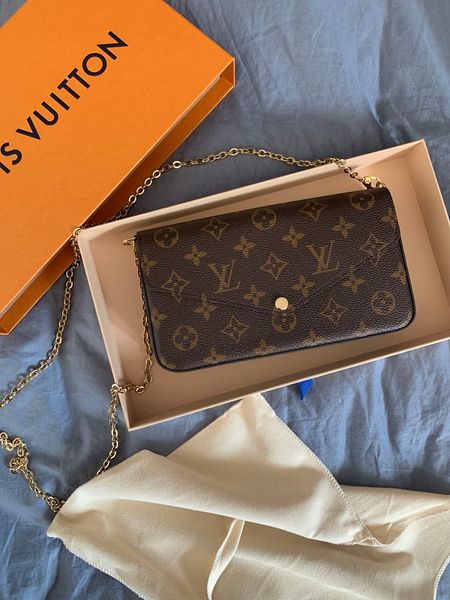 

De igner cro body bag leather pre byopia wallet fa hion leather chain mobile phone clutch pochette felicie chain houlder outdoor bag