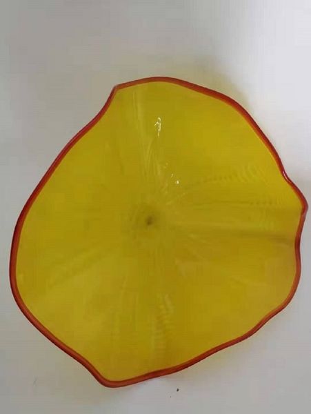 

blown glass decorative wall lamps art decorative hanging wall plates flower design hand blown glass wall lamps