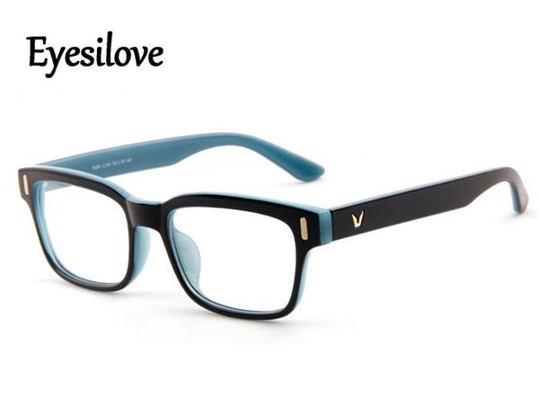 

eyesilove classic finished myopia glasses nearsighted glasses brand new acetate myopia eyeglasses degree from -0.50 to -8.00, Silver