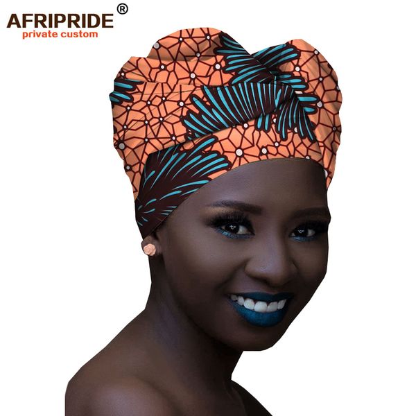 

african head scarf print cotton african traditional bazin rich headweara6s02, Red