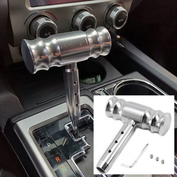 

aluminum manual automatic aircraft joystick gear stick shift shifter knob car shift knob adapter for transmission vehicles