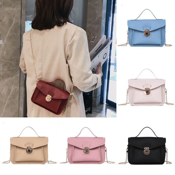 

women ladies fashion solid crossbody messenger handbag totes shoulder bags