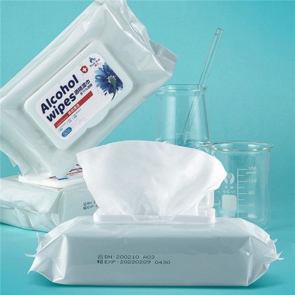 

75% спирт салфетка 200 * 150 мм против влажных салфеток портативного дезинфицирующие dipe 10pcs / пакета (10 листов / серия) антисептик очищ