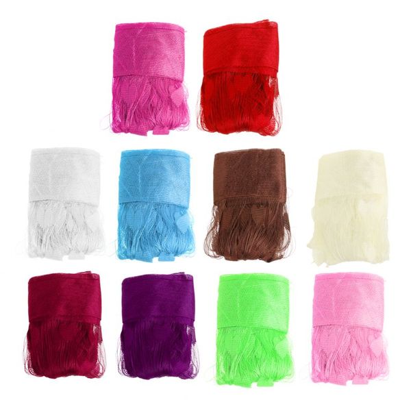 

200cm x 100cm silk string curtain blinds window door divider curtain valance 72xf