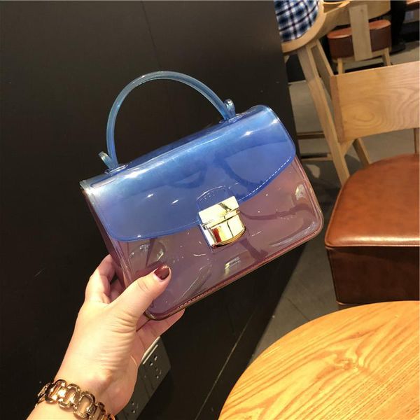 

designer handbags womens crossbody gradient jelly wrapper chain small square style version single shoulder oblique span mini bag new arrival