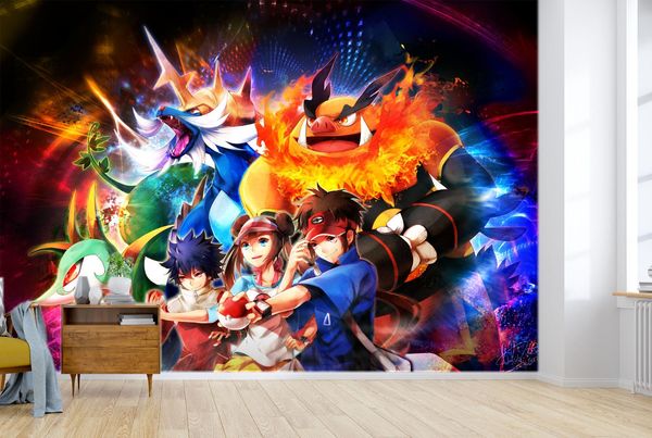 

self-adhesive] 3d 145364105 japan anime wall paper mural wall print decal murals