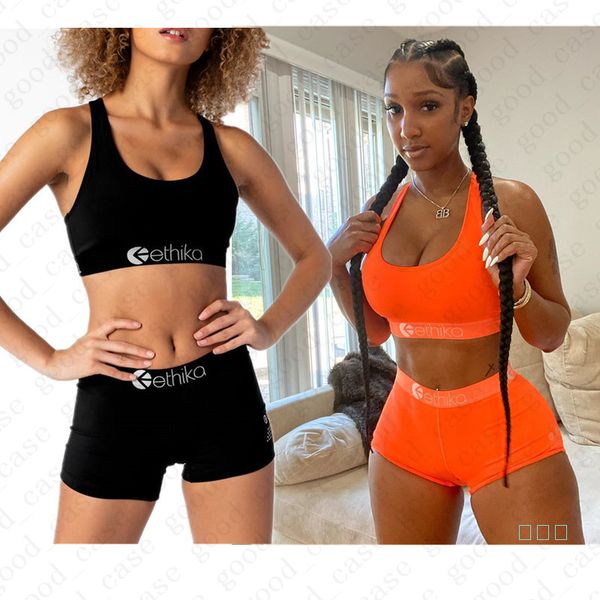 

women designer swimsuit push up tank vest solid bra + shorts swimming bathing suits 2pcs bikini sets swimwear beach playsuit d42403, White