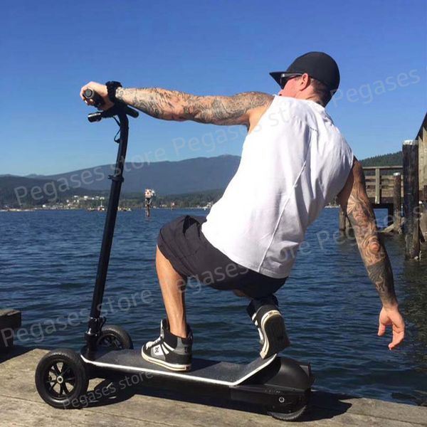 

eu stock 500w electric scooter for adults 3 wheel adjustable height handle e scooters waterproof 8.8ah battery 30 mile range