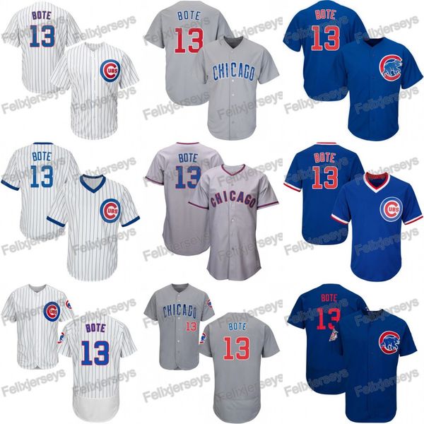 

13 David Bote Javier Baez Bryant Rizzo Kyle Schwarber Jason Heyward Cubs Daniel Descalso Ben Zobrist Willson Contreras Almora Jr. Jersey