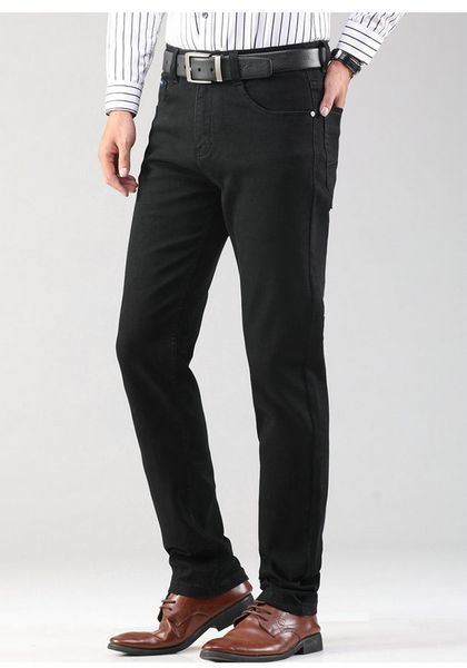 

amn italian classic brand jeans mens designer jeans fashion casual pants luxury large size pants trend slim jeans business jea, Blue