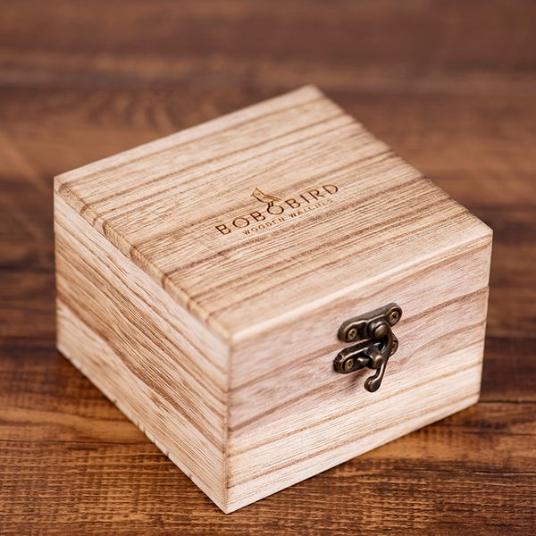 

bobo bird men watches wood square case watches gifts packaging bamboo round boxes jewelry boxes, Black;blue