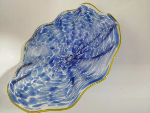 

hand blown glass hanging wall plates art creative glass wall plates blown glass art wall plates for l room decoration