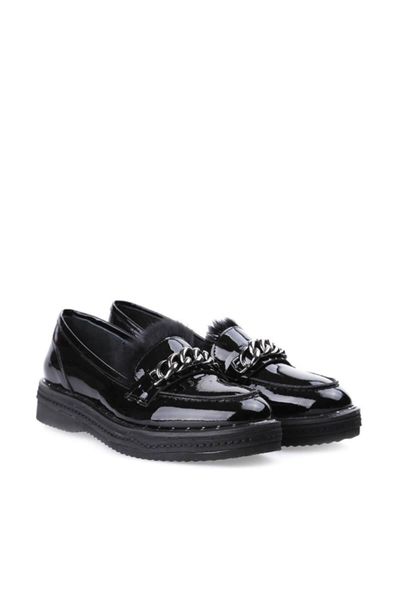 

derimod genuine leather black women 's shoes
