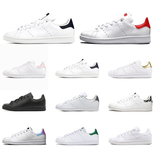 

new smith men women platform sneakers green black white navy red rainbow stan mens womens casual leather shoes outdoor walking hiking