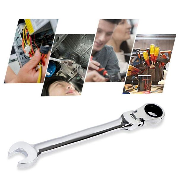 

2s#ratchet combination metric wrench set fine tooth gear ring torque and socket wrench nut tools for repair of