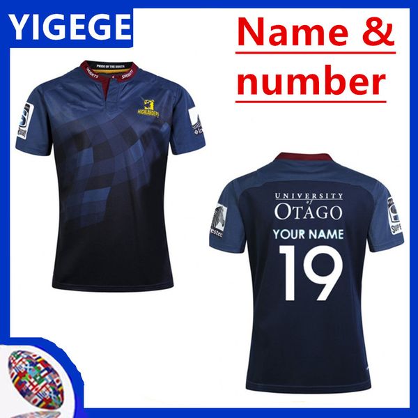 Compre 2019 Super Rugby Highlanders Jersey 19 20 Camisa Esportes - Black And Blue Rugby Clothing Compre 2019 Super Rugby Highlanders Jersey 19 20 Camisa Esportes - Black And Blue Rugby Clothing