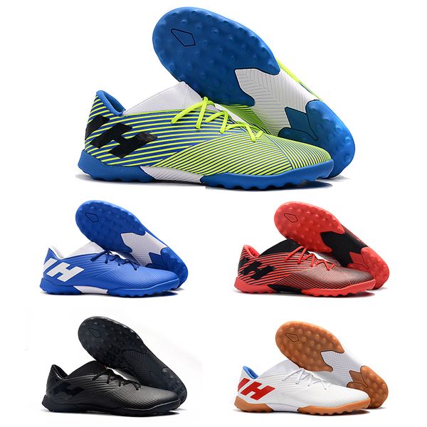 

nemeziz messi tango 19.3 tf 2019 mens low designer sports football shoes ankle outdoor boots cleats, White;red