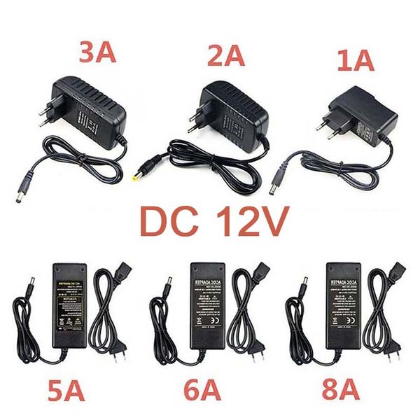 

ес сша универсальный источник питания для 12v 1a 2a 3a 5a 6a 8a 10a адаптер питания зарядное устройство коммутационное зарядное устройство д