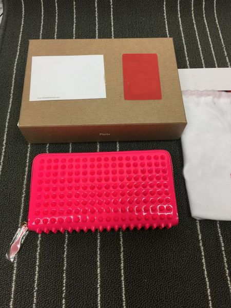 

нађѬална кожа Ѭоко мђжин длинного бђмажник многовеной мода вокого ка, Red;black