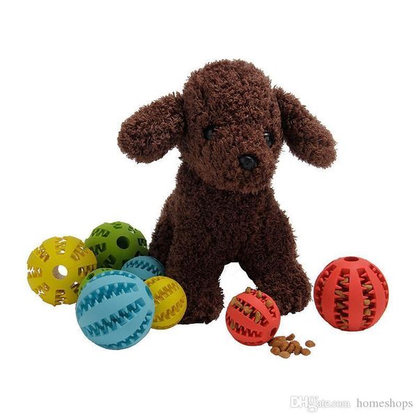 

5cm rubber watermelon pattern ball funny natural non-toxic pet dog bite resistant teeth cleaning chew toy
