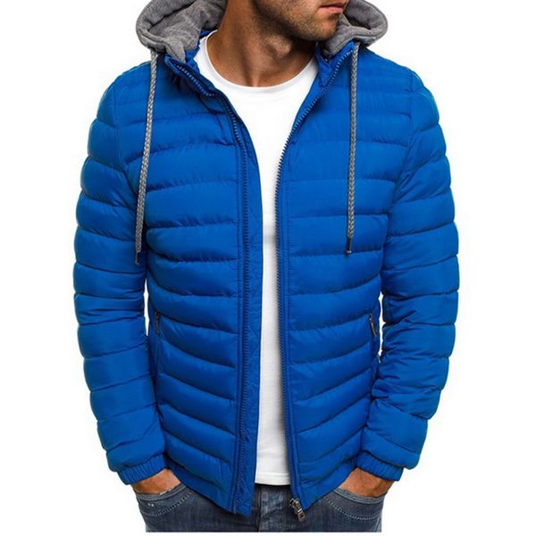 

shujin men's lightweight windproof warm packable down jacket hooded coat causal zipper parka clothes streetwear men clothing, Black;brown