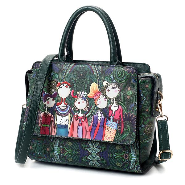 

origional printed modern wing women's bag