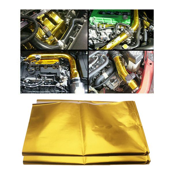 

2pcs reflect go двигатель / впускной барьер mat 39 "x47" sheet wrap