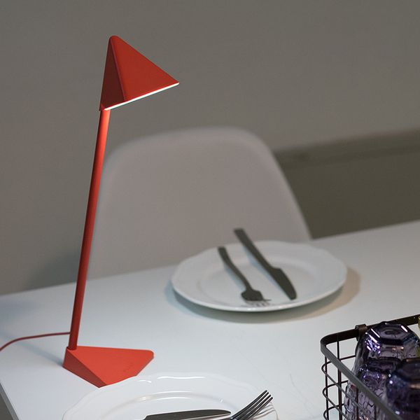 

led desk lamp style sent triangle desk lamp creative smart usb charging touch detachable led deskstudent reading eye protection lamp