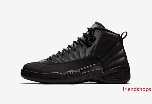 

12s 2019 new arrival 12 black basketball shoes winterized wntr with mens trainers