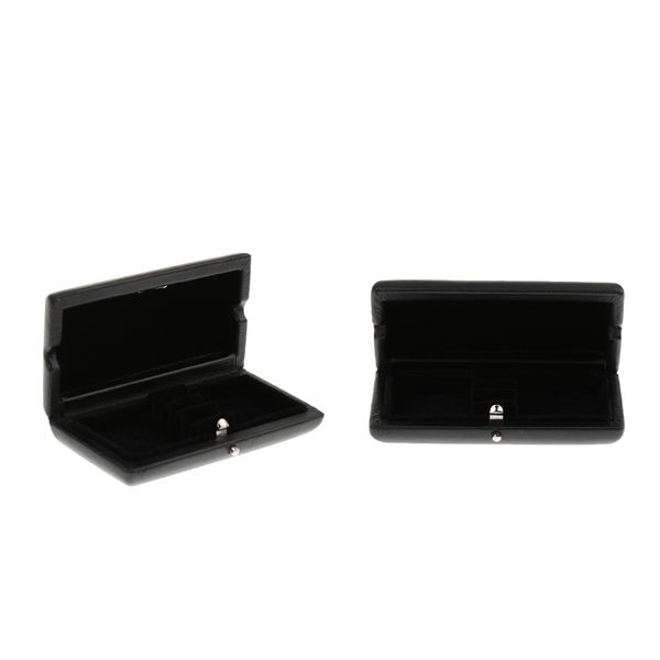 

2x pu leather oboe reed case box for 3pcs oboe bassoon reeds hold 9x4.5x2cm