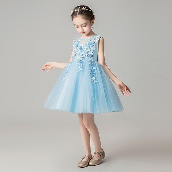 

Girl's wedding dress princess dress summer children's performance costume costume for children's dress, Red;yellow