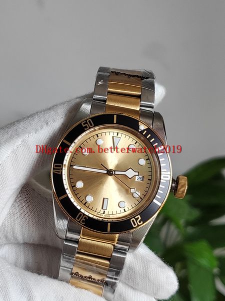 

роскошные мужские качественные часы m79733n мода m79733n-0004 нержавеющая сталь 41мм ремешок автоматический механика сапфир 18 к золотые час, Slivery;brown