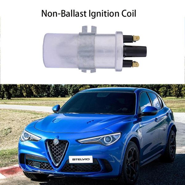 

oil-immersed ignition coil for oem si-at50004/dlb101 3 ohm non-ballast standard 12v sports ignition coil 15x10.5x9cm 67