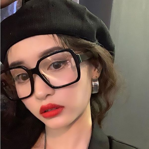 

tr90 black square glasses frame fashion china celebrity decorative glasses anti blue light computer transparent unisex
