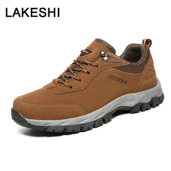 

new men shoes plus size 39-49 fashion sneakers men casual shoes comfortable outdoor hiking non-slip mens sneakers footwear, Black
