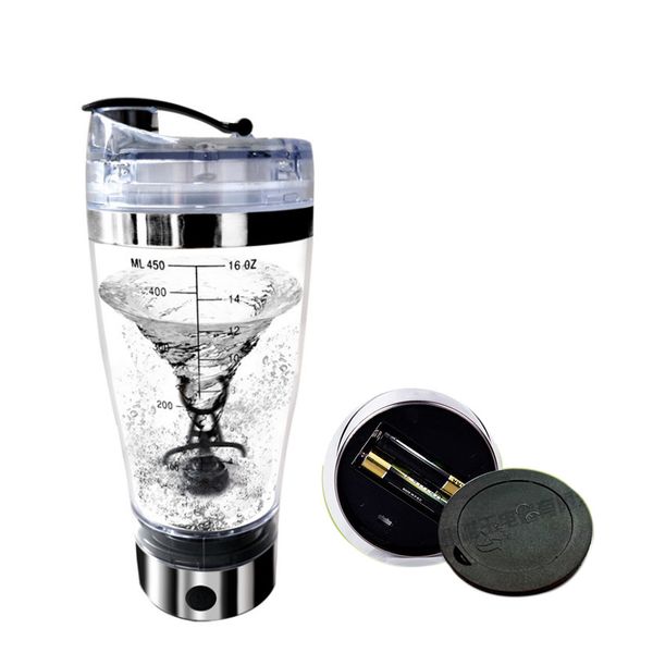 

new arrival 16oz juice cup blender sports shaker bottle self-stirring plastic water cup suit for all sports