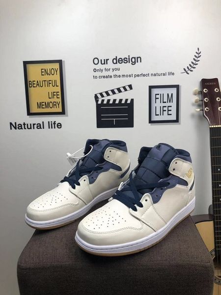 

1 mid ah6342-104 with box 11 jumpman men women sports basketball shoe mens sneakers shoes size 5.5~12