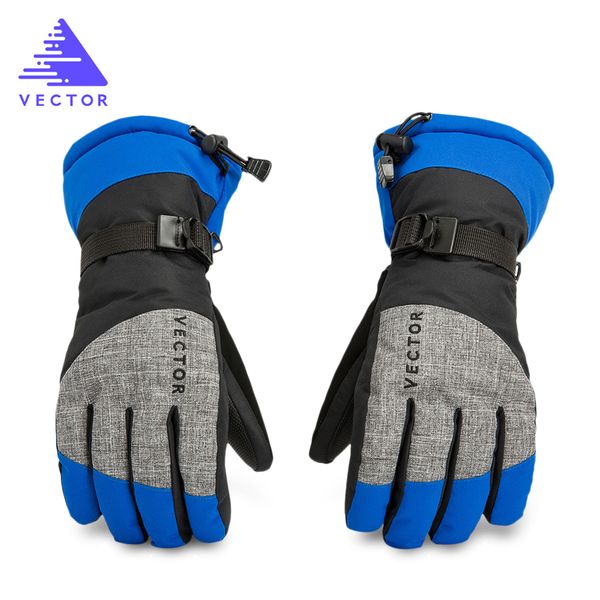 

vector men women windproof winter ski gloves fleece waterproof thermal warm snowboard gloves for cycling skiing snowboarding