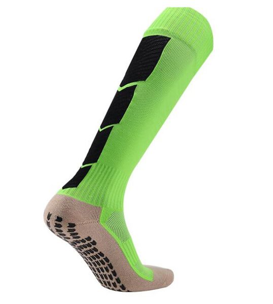 

mens antiskid and wear-resistant football socks damping towel bottom dispensing socks comfortable leg protection long tube sports socks cc09, Black