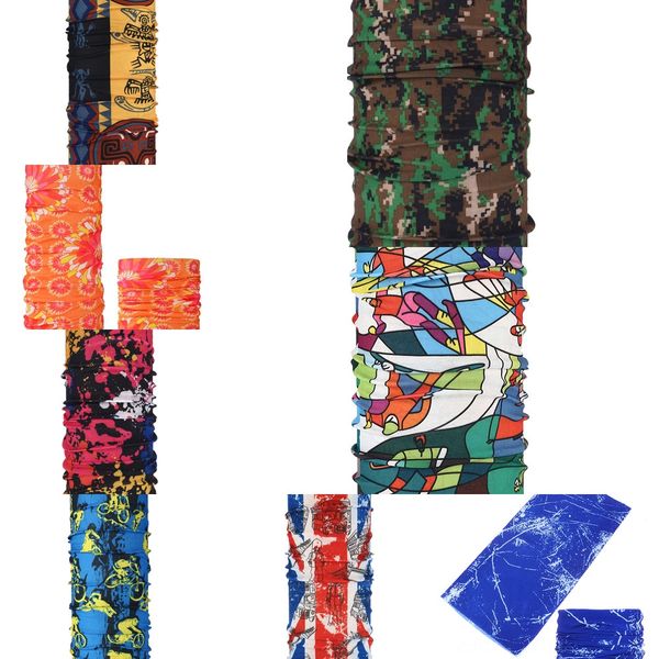 

3fxju наличии спортивный велосипед рыбалка шарф шеи маска чехол маска повязка на голову бандана головные уборы велосипед шарф кольцо балакла, Black